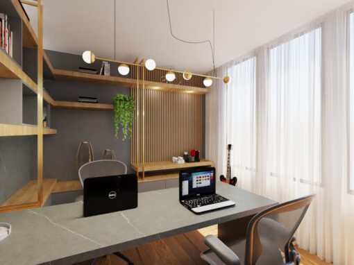 HOME OFFICE – Projetos 3D